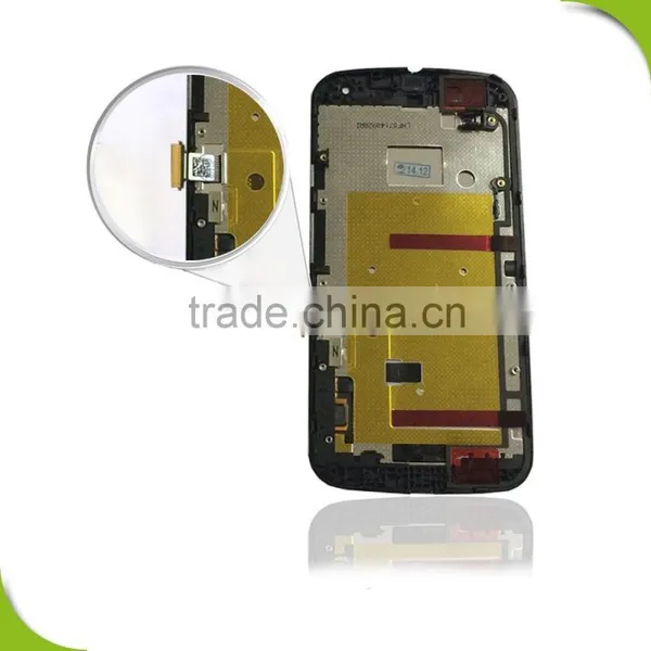 China Supply Original Lcd for Motorola Moto G2 Lcd Display With Frame Replacement photo-4