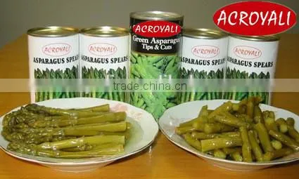 Canned Green Asparagus Tips and Cuts/Canned Food/Canned Vegetables photo-6