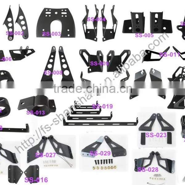 Jeep Wrangler Accessories 20 Inch Led Light Bracket Mounting/ Engine Hood Bracket photo-2