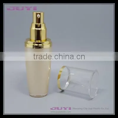 Mushroom Shape Plastic Acrylic Lotion Bottle Cosmetic Packaging ,Hot Sale Acrylic Cosmeitc Bottles For Skin Care photo-3