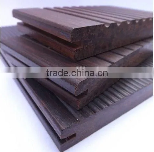 Strand woven bamboo flooring