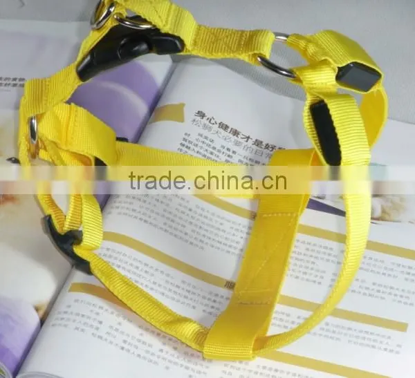 Pet Collar Making Supplies Nylon Led Dog Harness photo-3