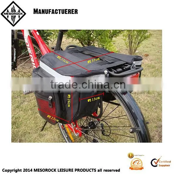 Bicycle Accessories Waterproof Saddle Bag Duffle Bicycle Bag Bike Rear Pannier Bicycle Bag photo-4