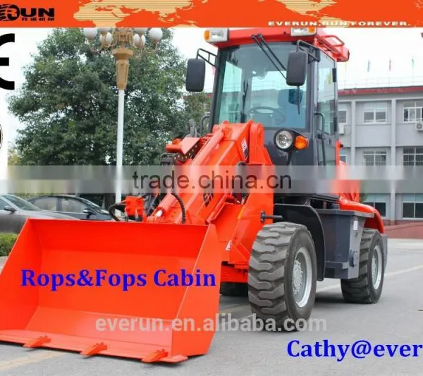 Everun Telescopic Wheel Loader ER1500 With Rops&Fops photo-6