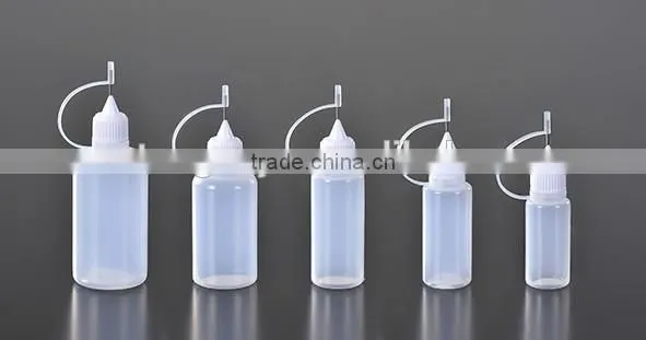 Hot Plastic Bottle PE Empty E-liquid Bottle Needle Dripper for Ego Electronic Cigarette E-cig e Liquid Plastic Bottle