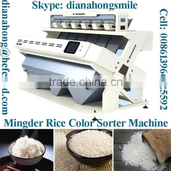 Grain Color Sorter Machine 99.99% Accuracy and High Production Resorting Chutes photo-2