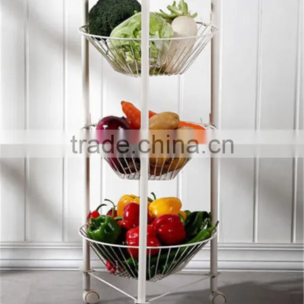 3-Tier Removable Kitchen Vegetable Storage Rack photo-3