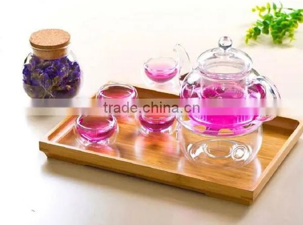 Newest Glass Teapot With Mug Antique Glass Teapot With Plunger photo-4