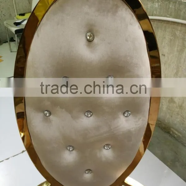China Furniture Stainless Steel Dining Chair for Wedding photo-2