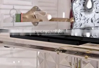 TH391 2015 New Model Foldining Tempered Glass Dining Table photo-3