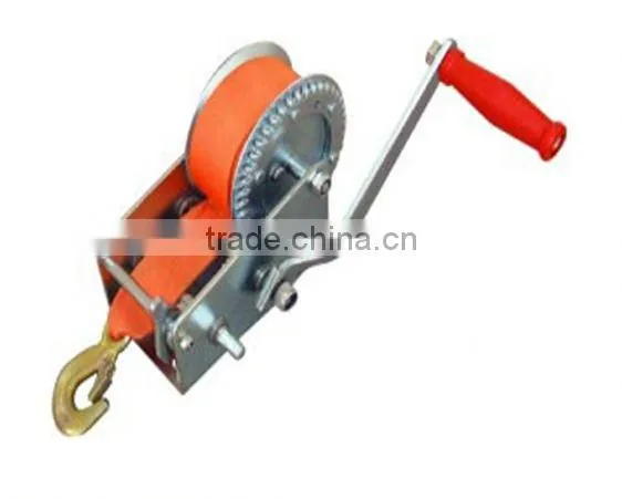 362874-3 Strap 3000 Lbs Capacity 4500 Lbs Breaking Force 5:1/10:1 Gear Ratio Hand Winch photo-2