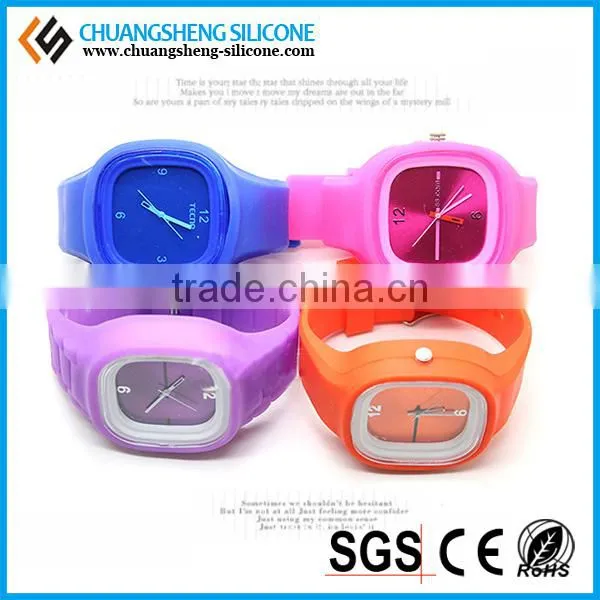 Various Color Smart Silicone Jelly Watch photo-2