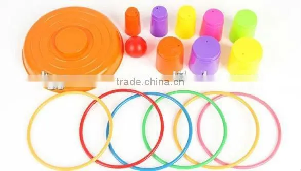Hottest Throwing Colorful Ring Circle, Plastic Toy for Children,parents-kids' Sports Toys photo-3