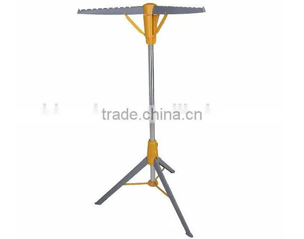 Household Essential Tripod Collapsible Cloth Drying Rack photo-5