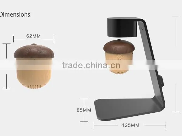 2017 Cheap Newest Mini Pine Cone Levitation Floating Bluetooth Speaker photo-3