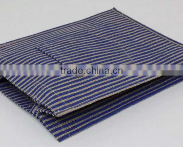Hot One Color Allover Strip Print Male Hifashionable Tote Bag With Pocket - pp Laminated Jute Fabric photo-6