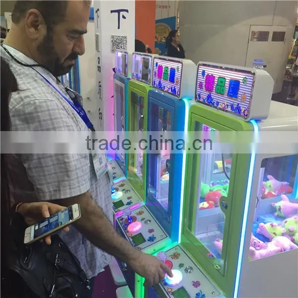 2016 New Hottest Kids Vending Claw Crane Dianfu Amusement Claw Crane Machine Cheappest Products for Sale photo-3