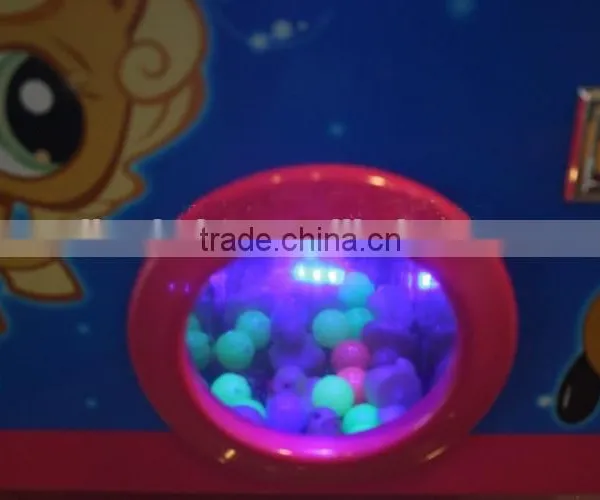 2014 New Hot Sale Rainbow Paradise Coin Operated Kids Toy Claw Crane Game Machine photo-5