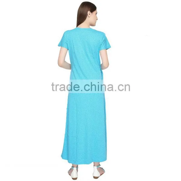 OEM Service Max Long Woven Maternity Dress Korean Style Maternity Dress photo-4