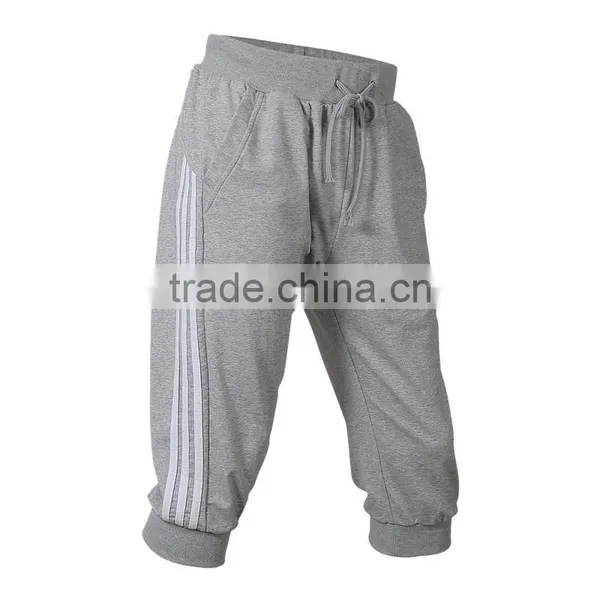 Custom Made Cheap Designer Mans Capri Training Pants Men Running Sport Pants photo-5