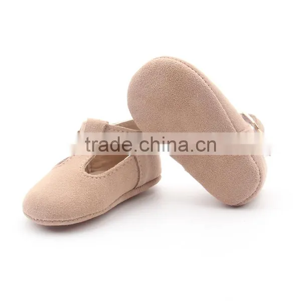 Cheap Baby T-bar Shoes 2017 Casual Soft Leather Baby Shoes photo-3