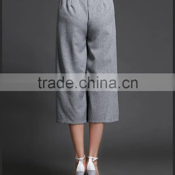 Casual Fashion Linen Straight Loose Pants for Woman photo-5