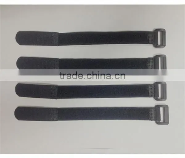 Manufacture Custom Adjustable Hook and Loop Belt With Buckle photo-4