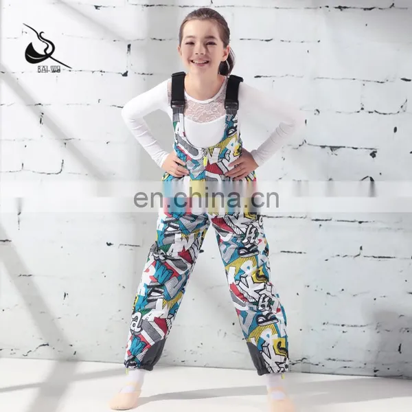 116217001 Girls Cotton Warm Dance Unitard Ballet Pants