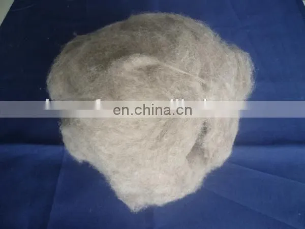 Professional Factory Dehaired Raccoon Hair Natural Brown Color photo-4