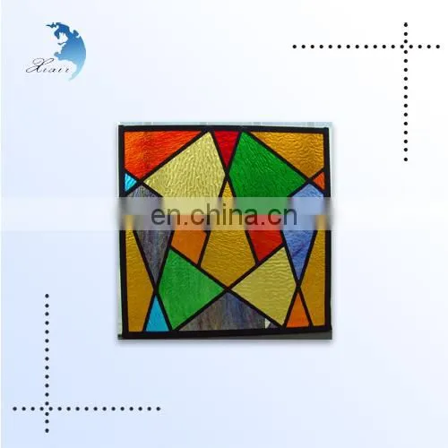 Custom Design Classicism Mosaic Panels Balcony Window Stained Glass photo-2