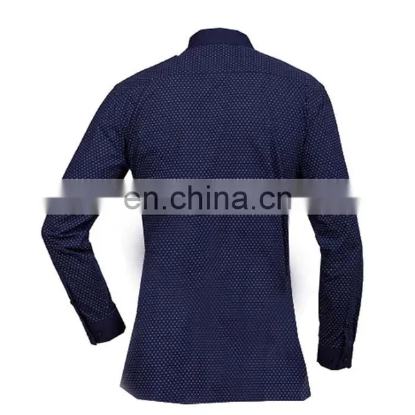 Men's Classic Dress Shirt Custom Made Casual Slim Fit Shirt photo-3