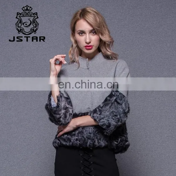Hot Sale Factory Directly Women Grey Cashmere Coats photo-3