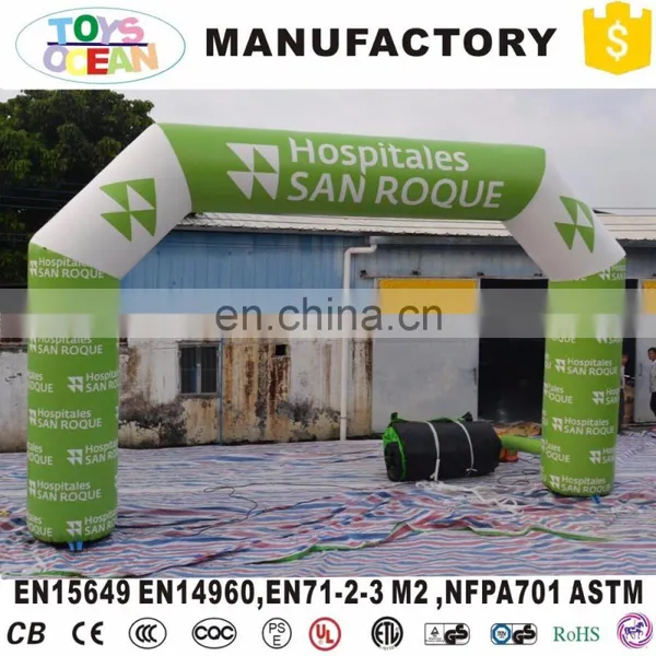 Giant PVC Advertising Inflatable Finish Line Arch With Logo Printing Customized Made photo-2