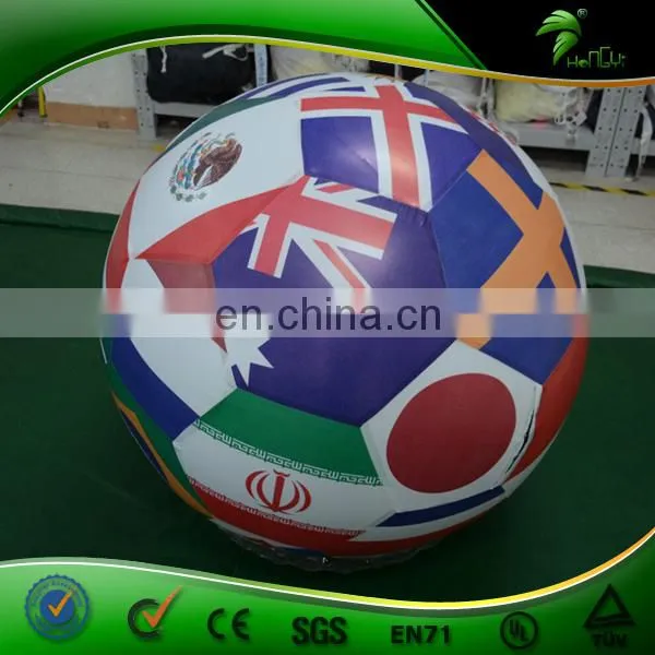 Soccer Shape Inflatable Double Layer Flag Balloon photo-3