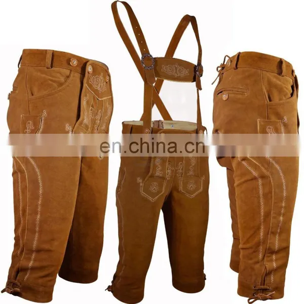 Authentic German Lederhosen Oktoberfest Lederhosen Costumes All Sizes (Munich Clothing) photo-4