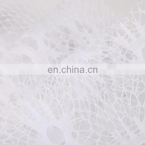 2015 Most Popular Packing Material Organza Sequence Lace Fabric Flower Mesh Netting Roll photo-5