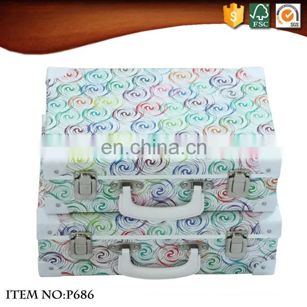 Facotry Price Vintage Paper Cardboard Suitcase Box photo-2