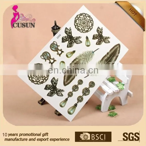Custom Waterproof Temporary Tattoo Sticker photo-5