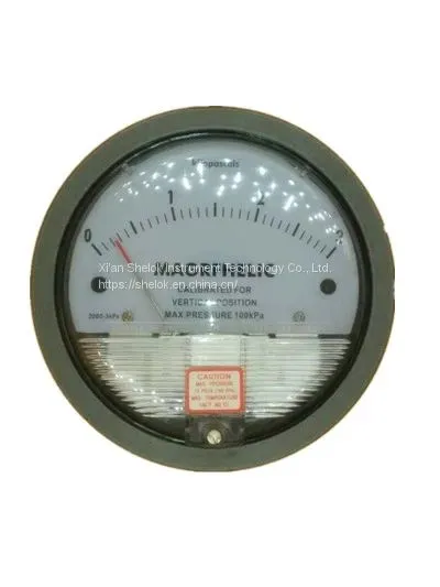 High Accuracy Micro Differential Pressure Gauge for Air Condition photo-3