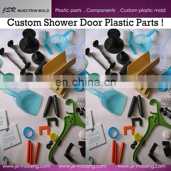 Dongguan Manufacturer Custom Small-middle Sized Shower Door Plastic Parts in Shower Homes