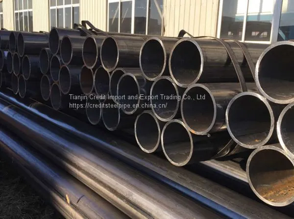 ASTM A53 Welded Steel Pipe ERW Steel Pipe Fluid Steel Pipe For Sale photo-3