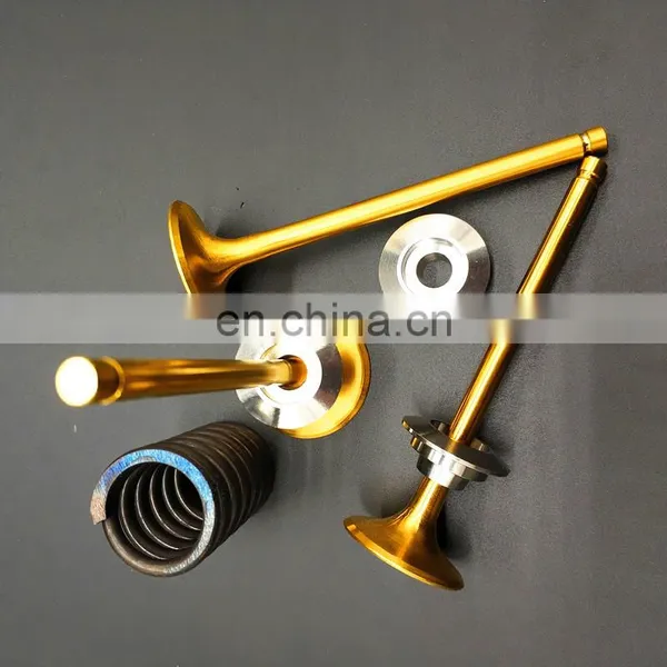 Racing Parts Stainless Steel Intake Exhaust Engine Valves For BMW M5 M6 5.0 V10 S85B50 S85 B50 M5M6 Titanium Spring Retainers photo-2