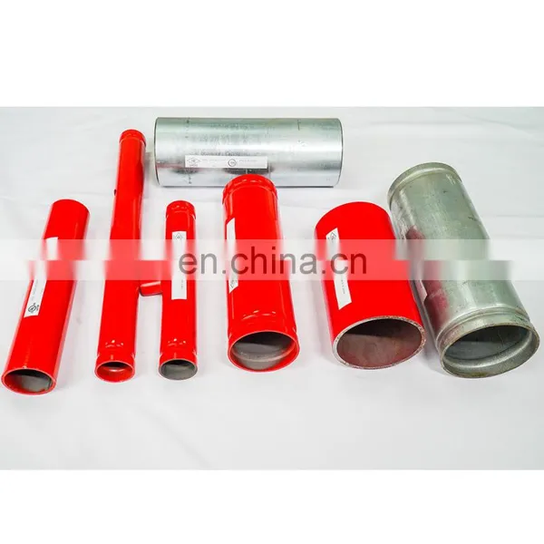 SCH40 4'' New Red Painted Grooved Fire Fighting Seamless Steel Pipe photo-7