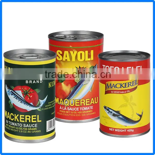 Canned Fish Product Best Price Canned Jack Mackerel in Water and Salt Added photo-4