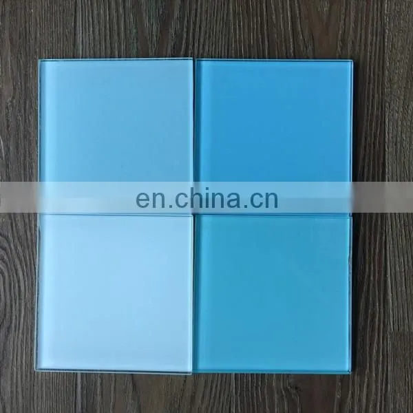 Custom 6mm 8mm Building Glass Decoration Tempered Silk Screen Printing Glass photo-3