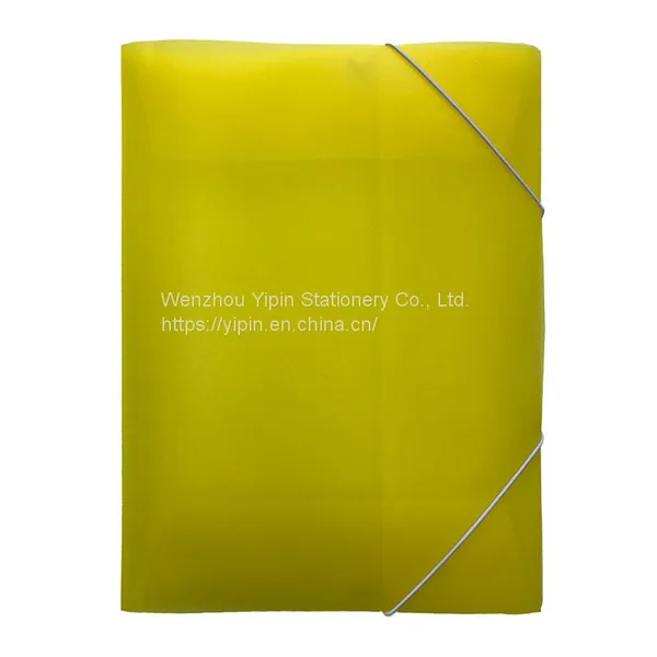 PP 3 Flap Folder, Elastic Folder for Office for School, Statioinery photo-2