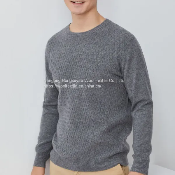 Autumn and Winter Fashion Mens Cashmere Sweaters Plus Size Cashmere Sweaters photo-2