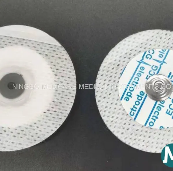 Disposable ECG EKG Electrode Foam Polyurethane Non-woven Gel Electrode Foam Electrode photo-2