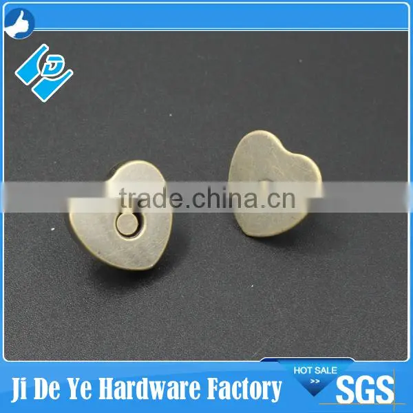 OEM Heart Shape Magnetic Button/snap/snap Button/snap Fastener for Handbags photo-2