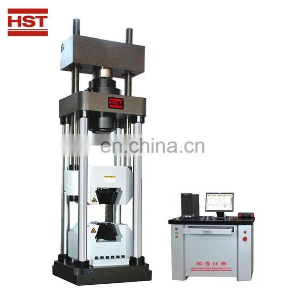 HST We-1000 Computerised Hydraulic Strain Stress Controlled Universal Testing Machine photo-4